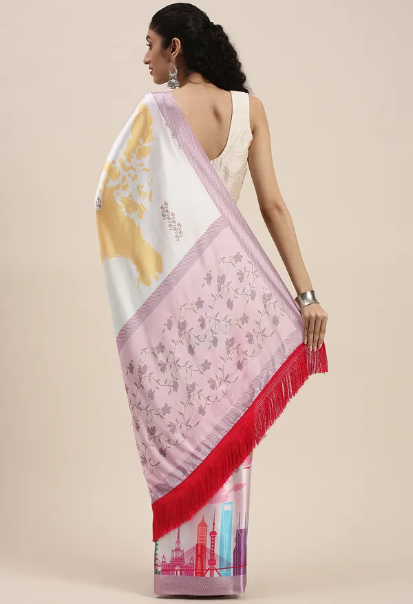 White_Satin_Saree_for_Women