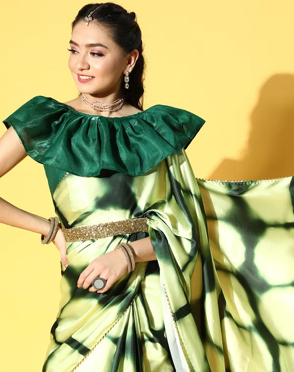 Green_Satin_Saree_for_Women