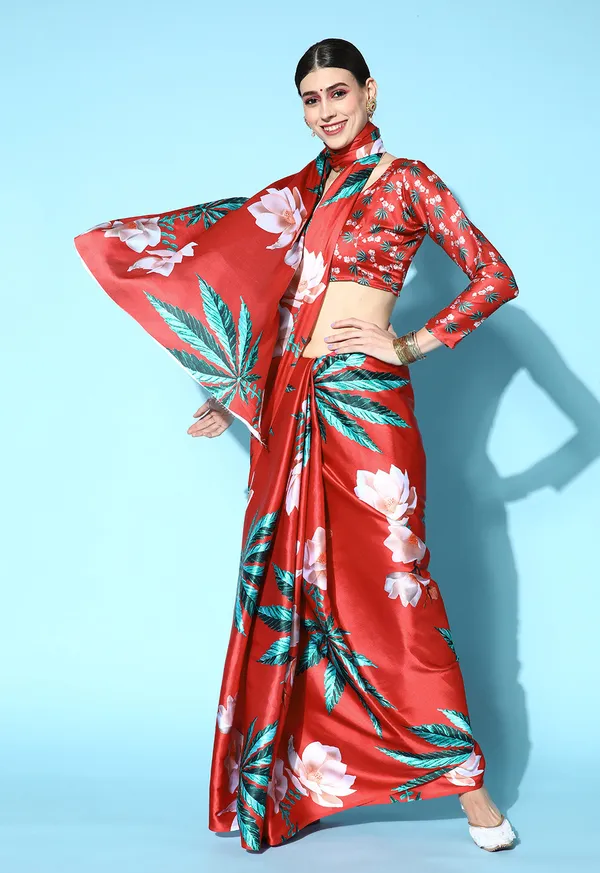 Red_Satin_Saree_for_Women