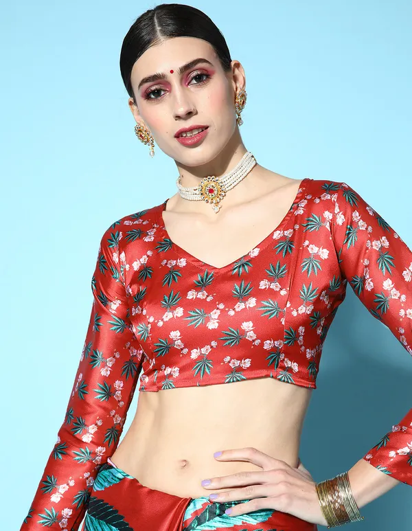 Red_Satin_Saree_for_Women