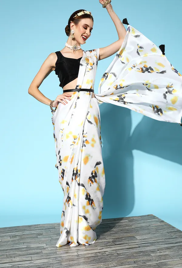 White_Satin_Saree_for_Women