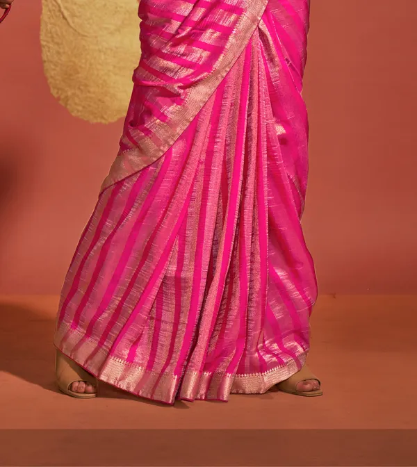 Pink_Premium_Range_Pure_Viscose_Woven_Saree
