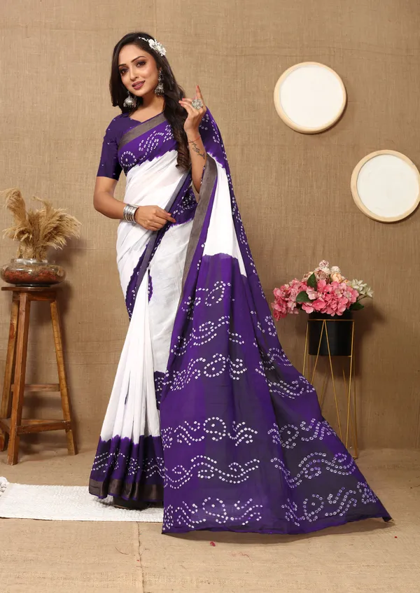 Purple_Cotton_Blend_Saree_for_Women