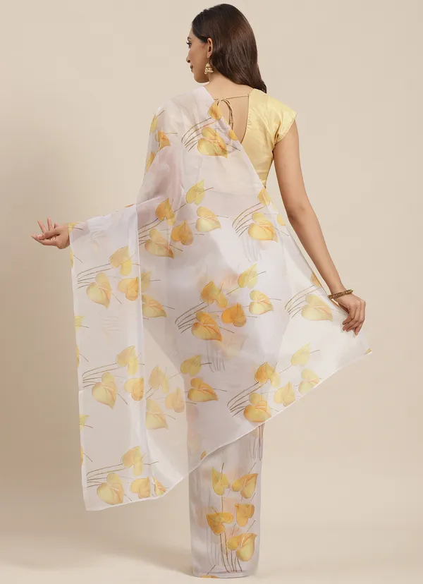 White_Organza_Saree_for_Women