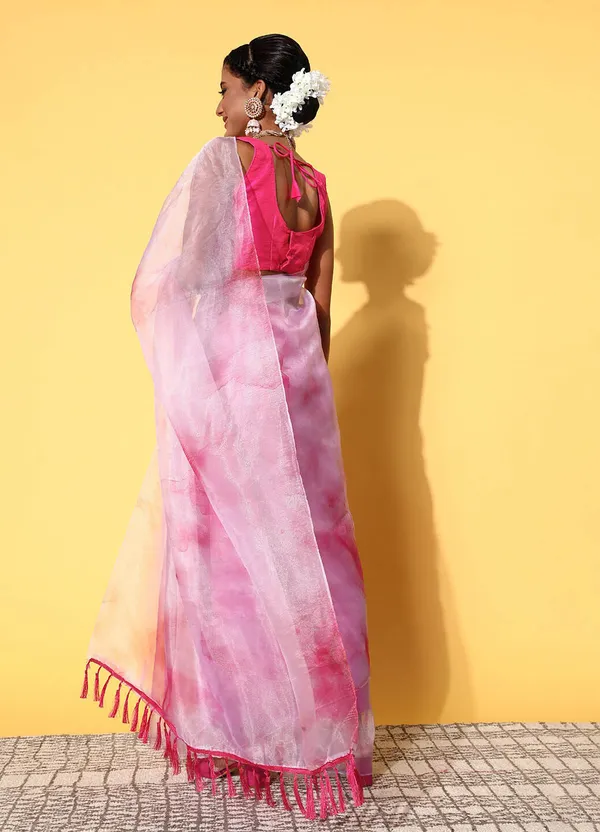 Pink_Organza_Saree_for_Women