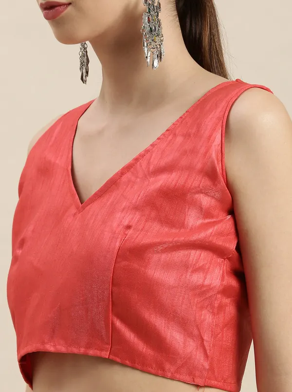 Orange_Organza_Saree_for_Women