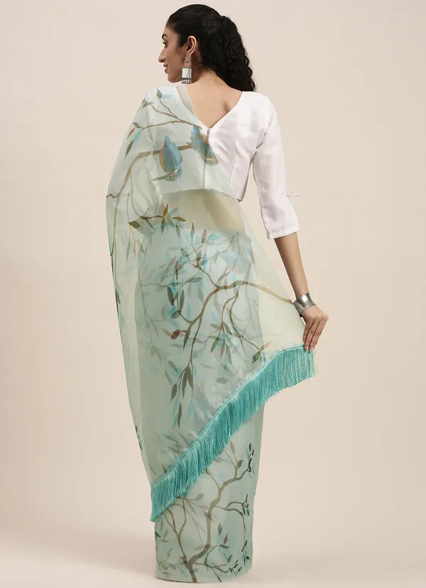 Blue_Organza_Saree_for_Women