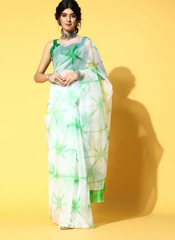 White_Organza_Saree_for_Women