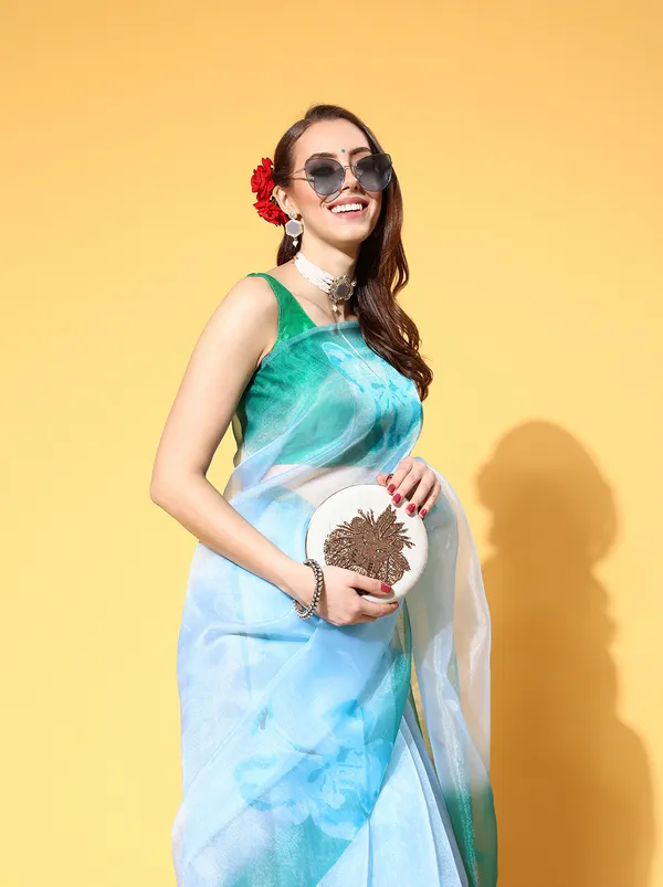 Light_Blue_Organza_Saree_for_Women
