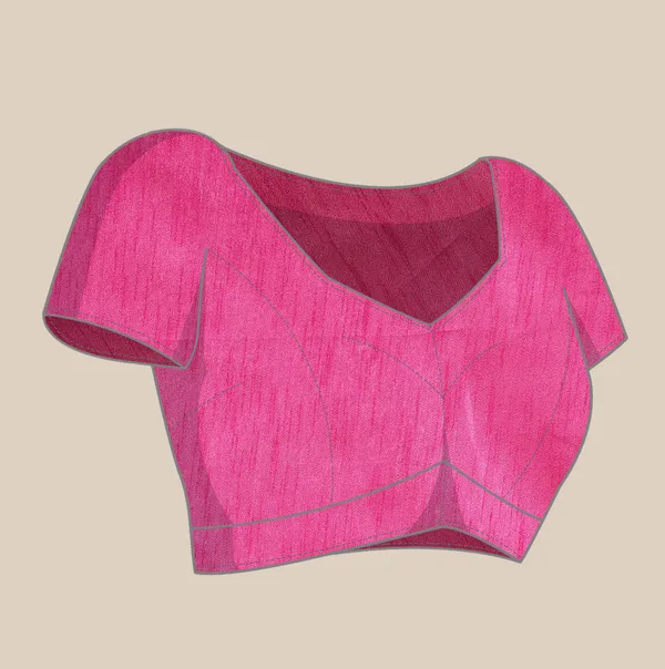 Pink_Organza_Saree_for_Women