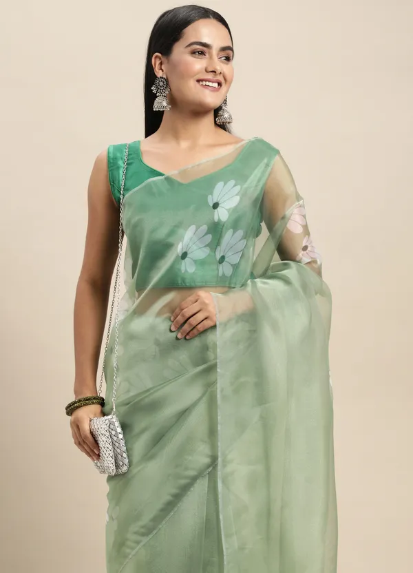 Light_Green_Organza_Saree_for_Women
