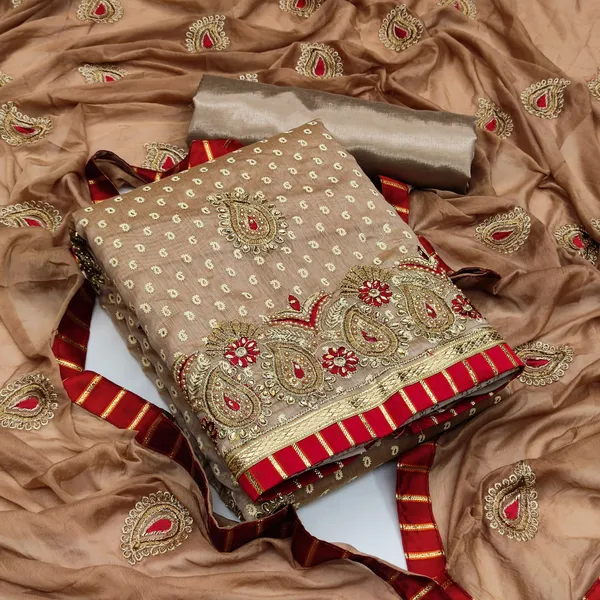 Brown_Cotton_Blend_Salwar_Suit_Material_for_Women