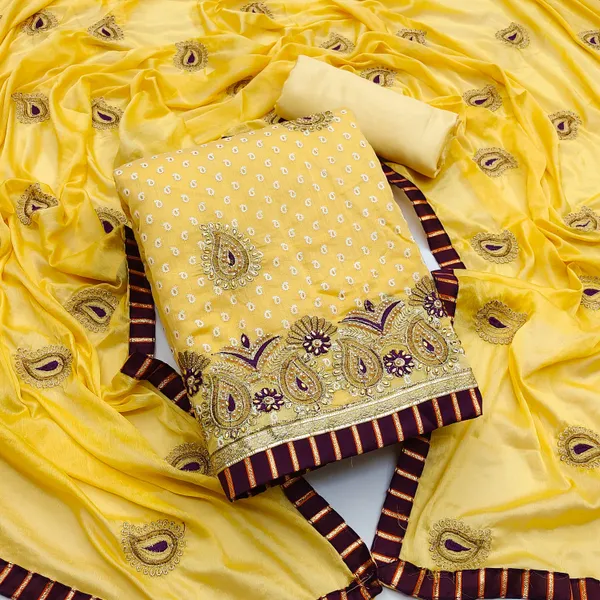 Yellow_Cotton_Blend_Salwar_Suit_Material_for_Women