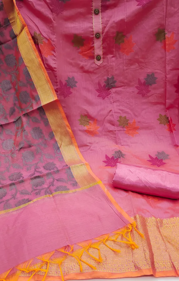 Pink_Silk_Blend_Salwar_Suit_Material_for_Women