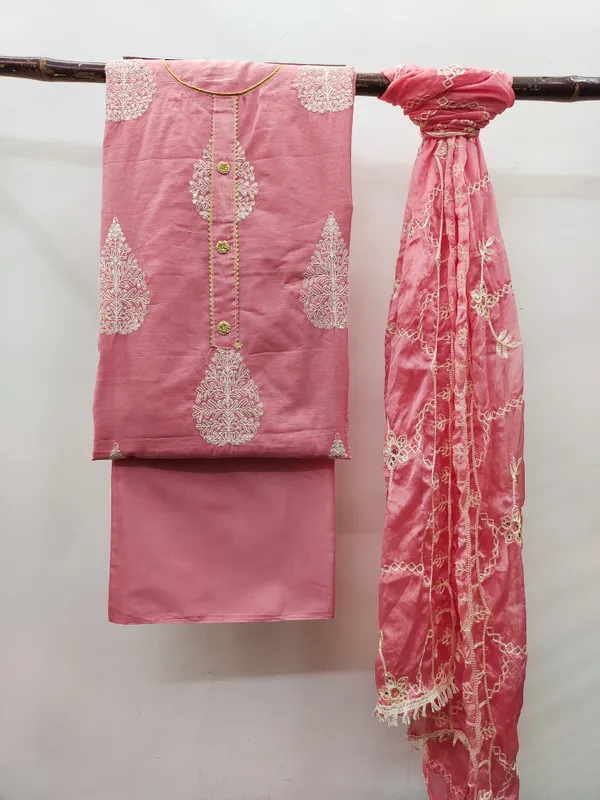 Pink_Chanderi_Salwar_Suit_Material_for_Women