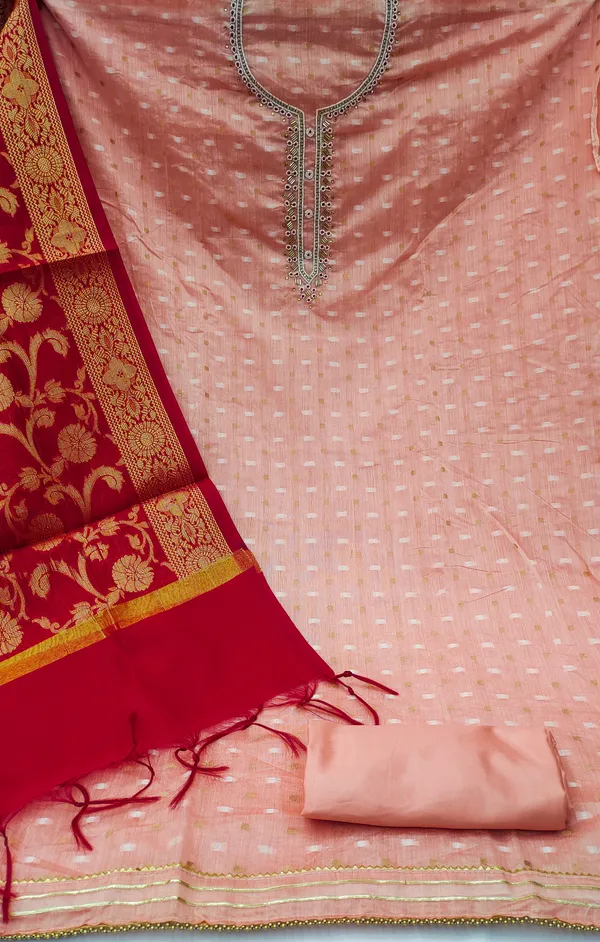 Orange_Silk_Blend_Salwar_Suit_Material_for_Women