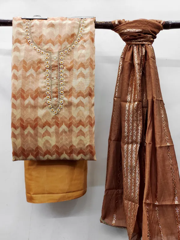 Brown_Modal_Salwar_Suit_Material_for_Women