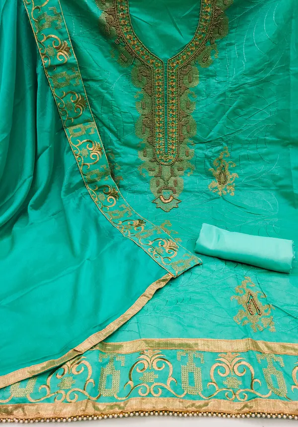 Green_Modal_Salwar_Suit_Material_for_Women