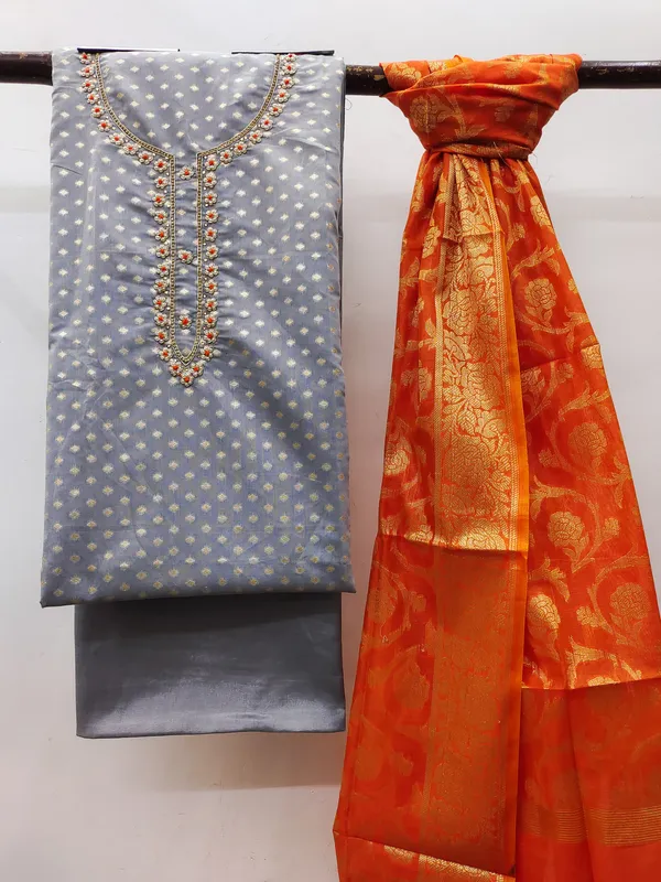 Grey_Silk_Blend_Salwar_Suit_Material_for_Women