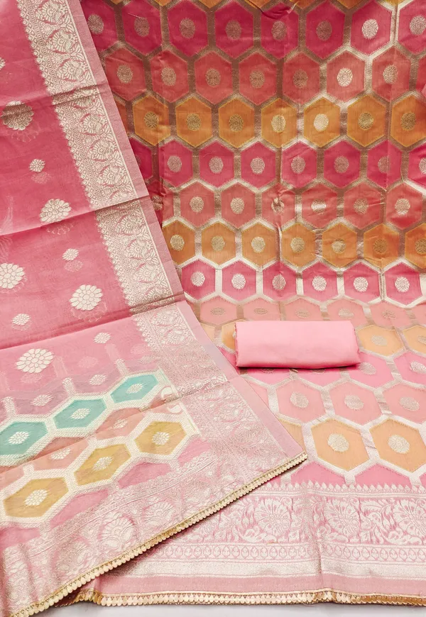 Pink_Silk_Blend_Salwar_Suit_Material_for_Women