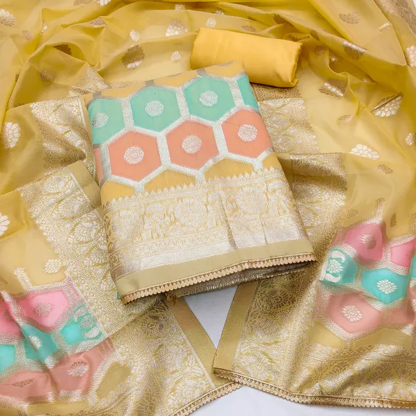 Yellow_Silk_Blend_Salwar_Suit_Material_for_Women