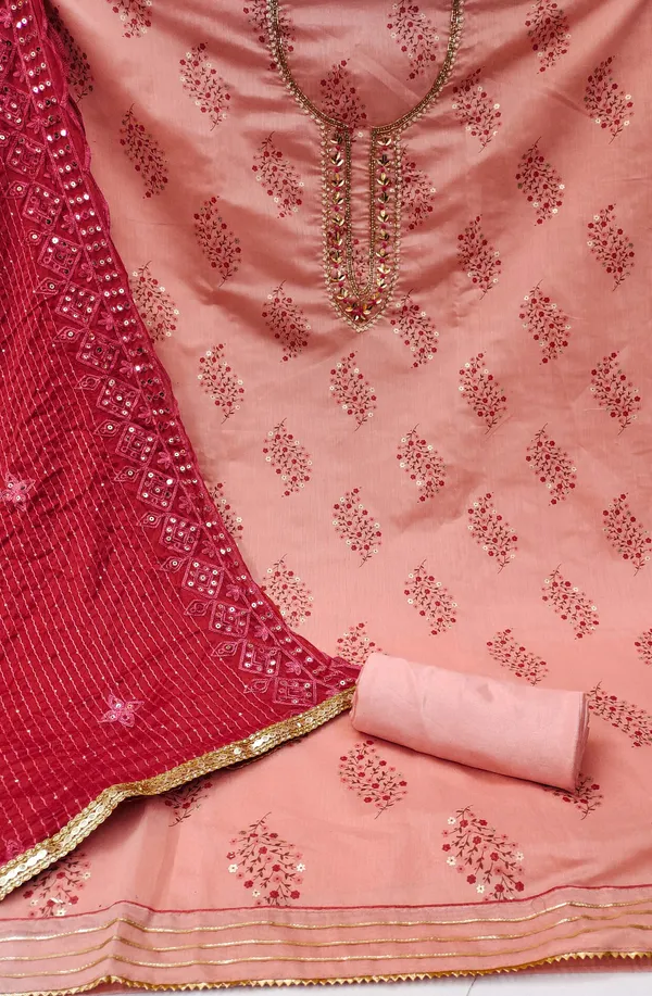 Orange_Modal_Salwar_Suit_Material_for_Women