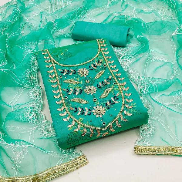 Green_Modal_Salwar_Suit_Material_for_Women
