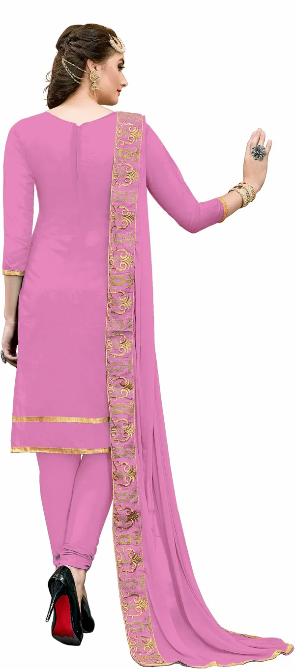 Pink_Chanderi_Salwar_Suit_Material_for_Women