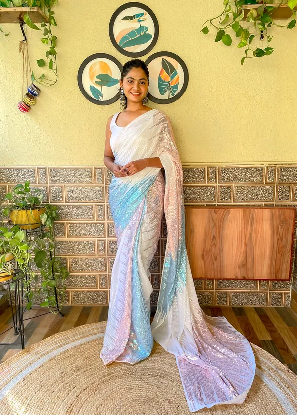 White_Georgette_Saree_for_Women