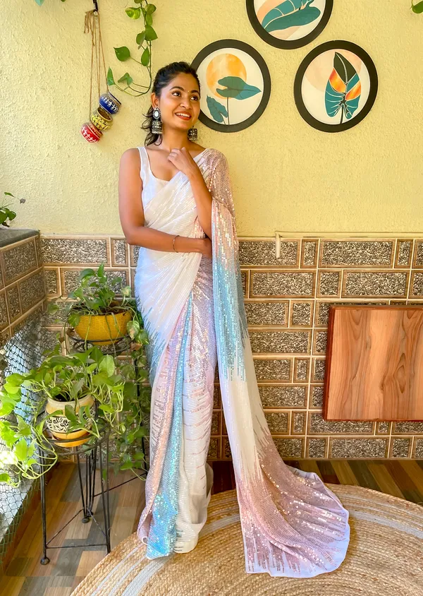 White_Georgette_Saree_for_Women