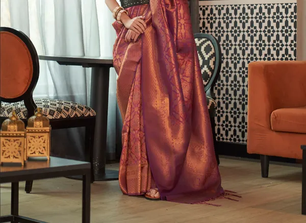 Maroon_Silk_Saree_for_Women