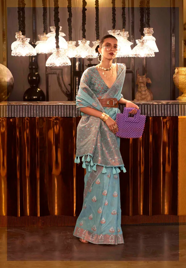 Linen_Woven_Saree