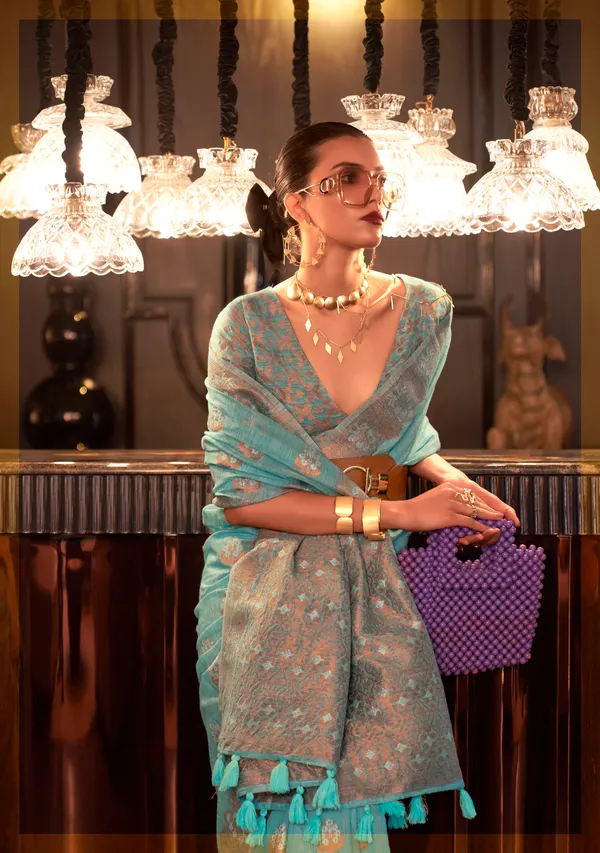 Linen_Woven_Saree