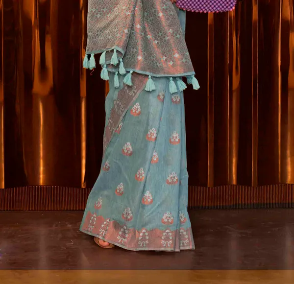 Linen_Woven_Saree