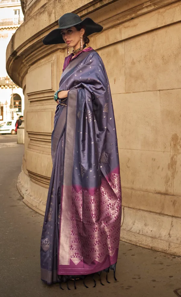 Grey_Silk_Saree_for_Women