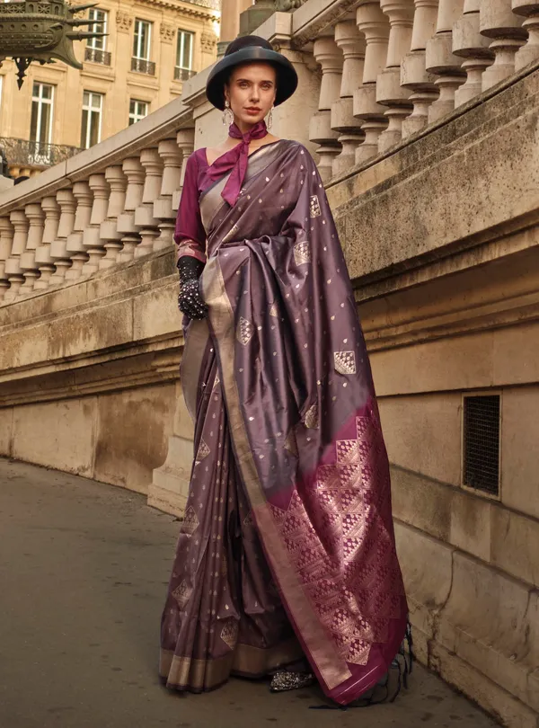 Rose_Brown_Silk_Saree_for_Women