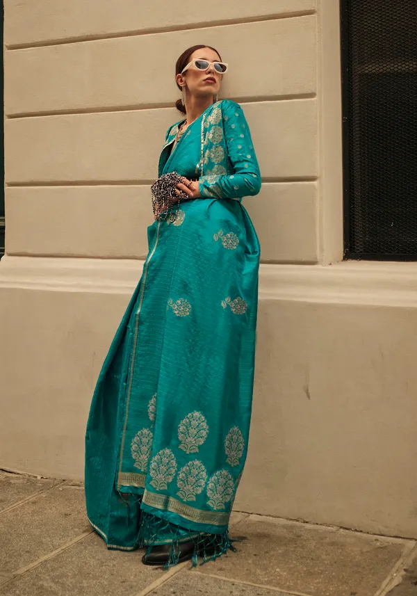 Rama_Green_Silk_Saree_for_Women