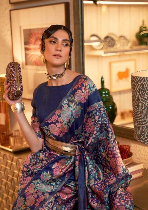 Navy_Blue_Silk_Saree_for_Women