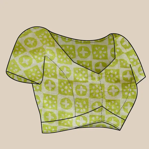 Green_Cotton_Blend_Saree_for_Women