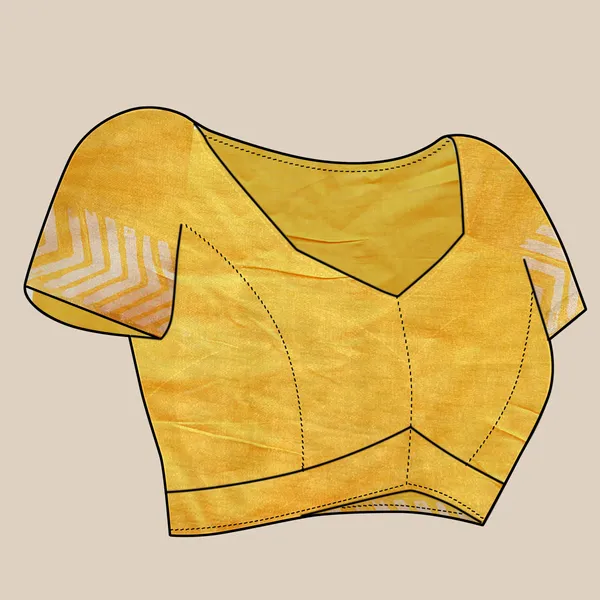 Yellow_Cotton_Blend_Saree_for_Women