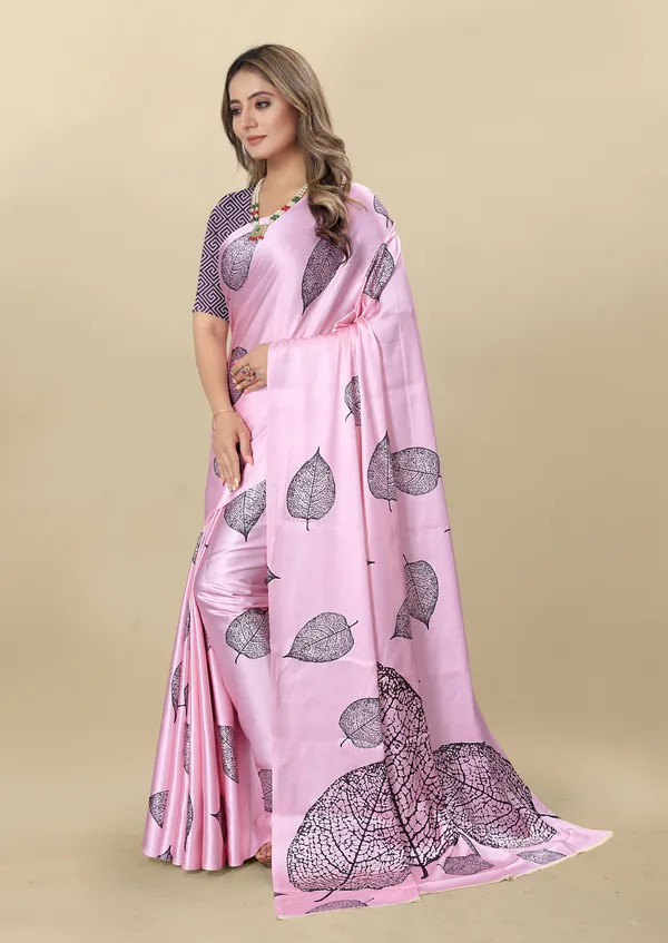 Pink_Satin_Saree_for_Women