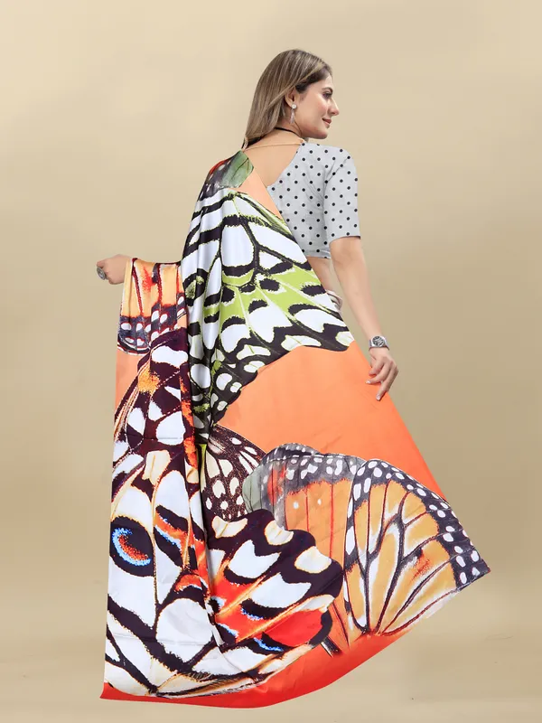 Silver_Satin_Saree_for_Women