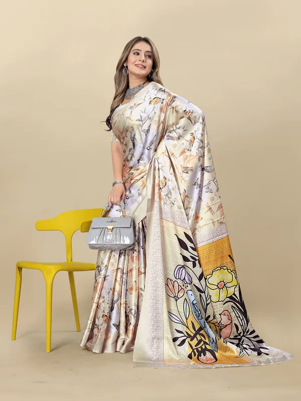 Multicolor_Satin_Saree_for_Women