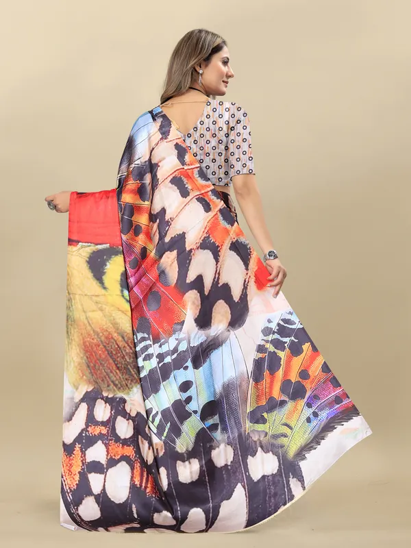 Multicolor_Satin_Saree_for_Women