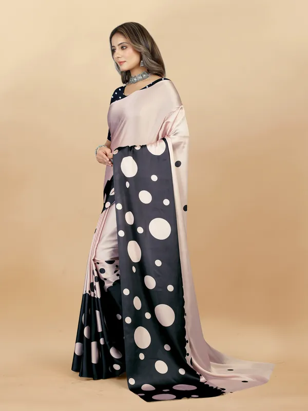 Beige_Satin_Saree_for_Women