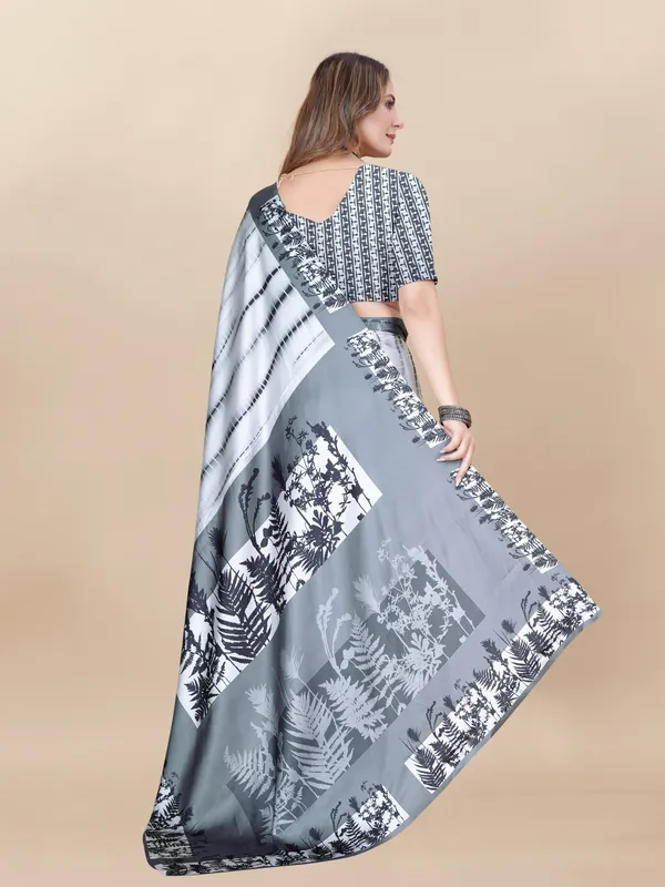 Grey_Satin_Saree_for_Women