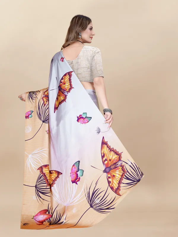 Orange_Satin_Saree_for_Women