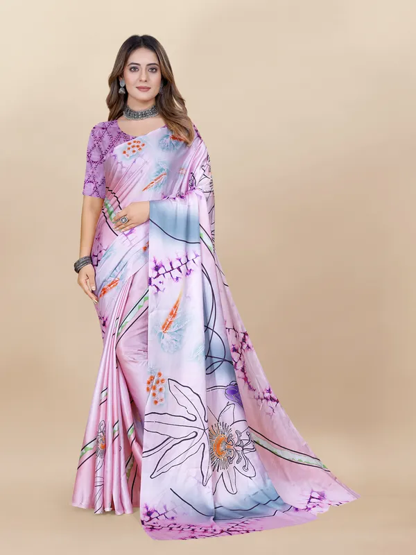 Purple_Satin_Saree_for_Women