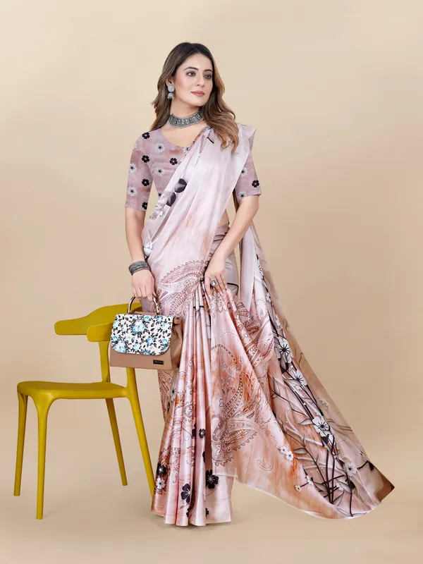 Orange_Satin_Saree_for_Women