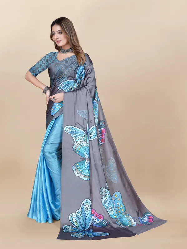 Blue_Satin_Saree_for_Women